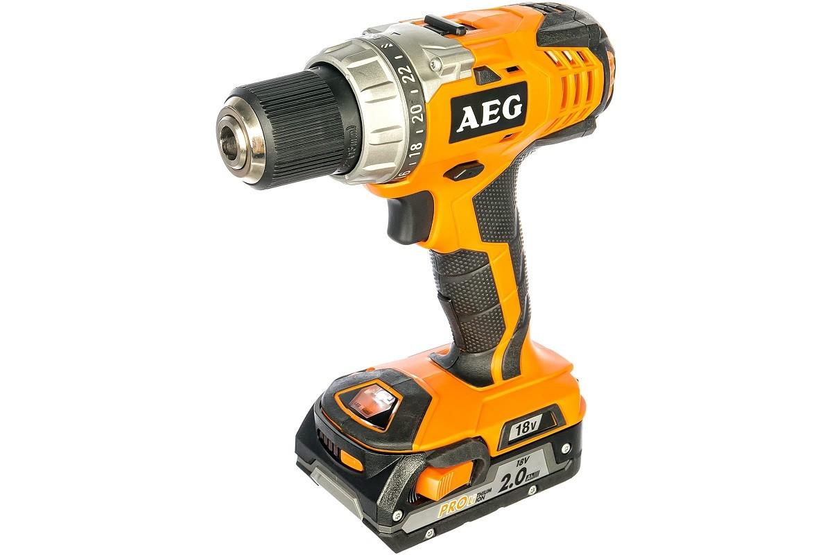 Дрель AEG BS18C LI-202C