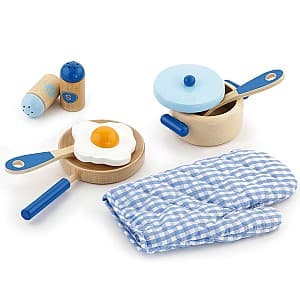 Jucarie interactiva VIGA 50115 Cooking Tool Set  Blue