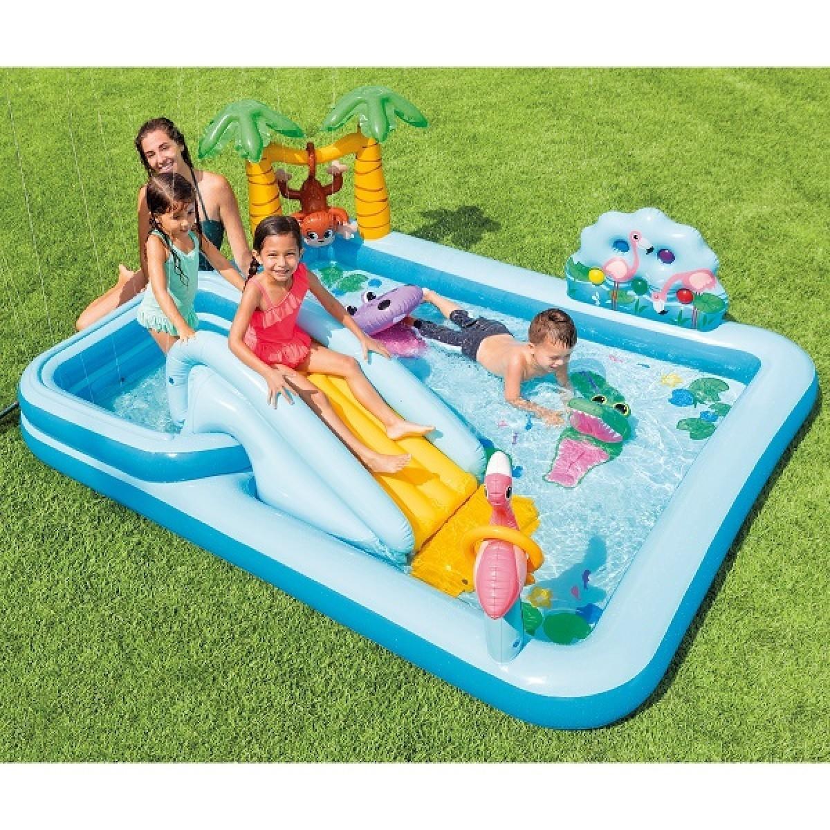 Детский бассейн Intex Jungle 244x198x71 (57161)