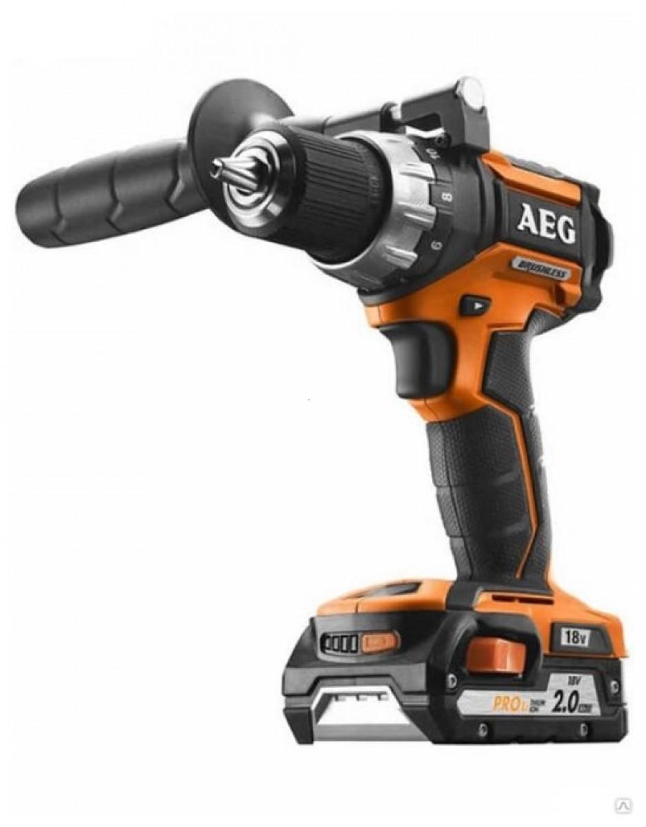 Шуруповерт AEG BSB18C2BLLI-202