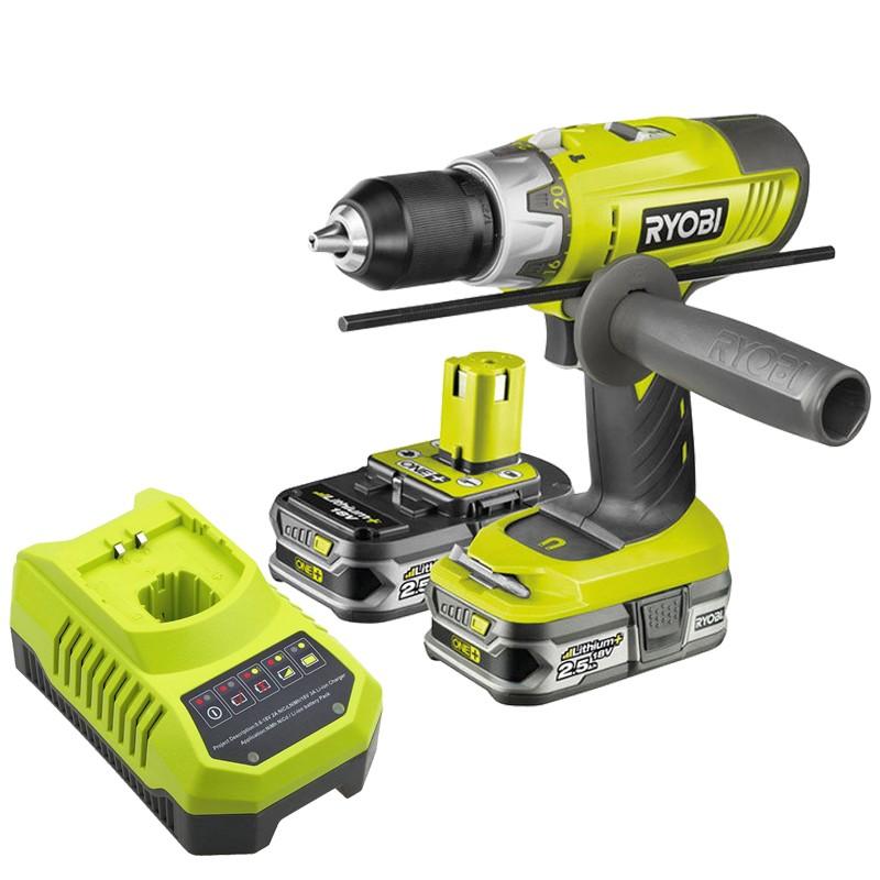 Шуруповерт Ryobi R18PD-LL25S
