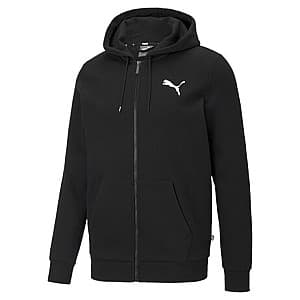 Батник мужкой Puma Ess Small Logo Fz Hoodie Fl black