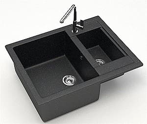 Chiuveta bucatarie Marrbaxx F019Q4 Black Mat