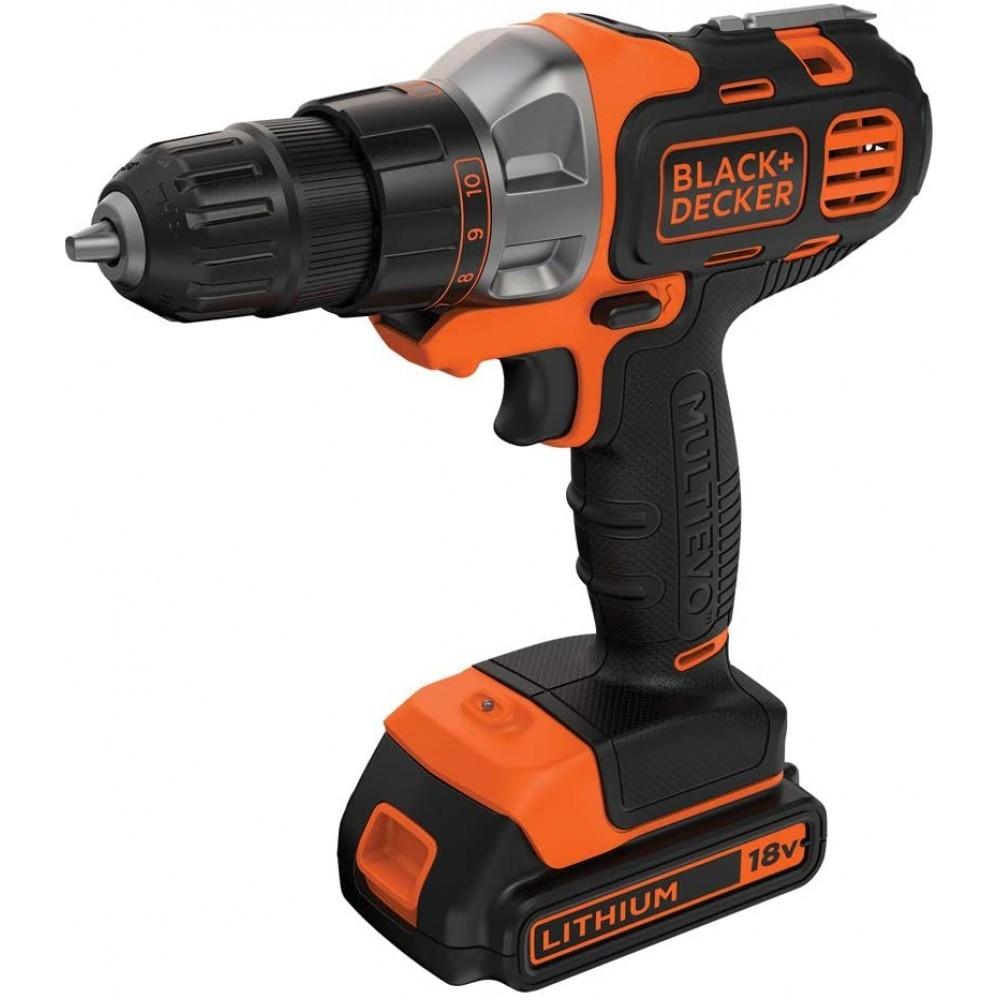 Шуруповерт BLACK&DECKER MULTIEVO MT218KB