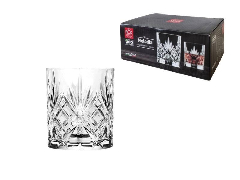 Стаканы RCR Melodia 6 шт. 80ml