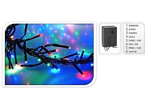 Рождественские огни Christmas Густые 384LED разноцветные