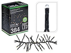 Рождественские огни Christmas Густые 384microLED теплый-белый