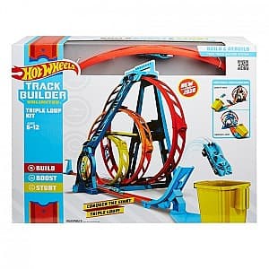 Jucarie interactiva Hot Wheels Triple Loop