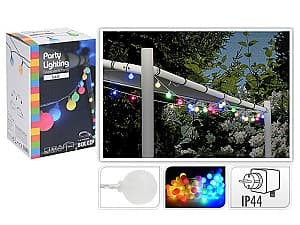 Рождественские огни Party Lights 80LED 2.5см разноцветные