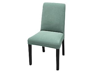 Деревянный стул IKEA Bergmund black/Ljungen light green