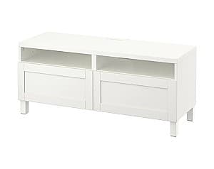 Comoda tv IKEA Besta White/Hanviken/Stubbarp white