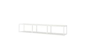 Навесная полка IKEA Platsa white 240x40x40 см