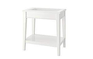 Masuta de cafea, reviste IKEA Liatorp white, glass 57×40 см