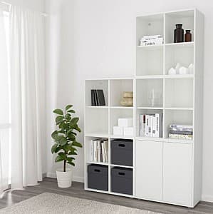 Стеллаж IKEA Eket White 140x35x212 см