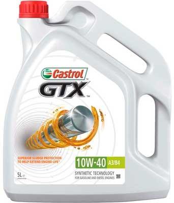 Моторное масло Castrol GTX 10W-40 A3/B4 5L