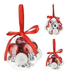 Игрушки для ёлки Christmas Шары Carol в шаре 12X30mm