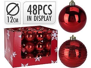 Игрушки для ёлки Christmas Шар 120mm красный