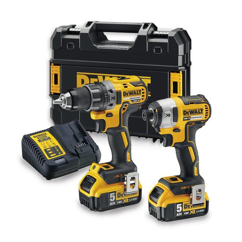 Set de scule electrice Dewalt Set DCK268P2T (DCD791+DCF887)