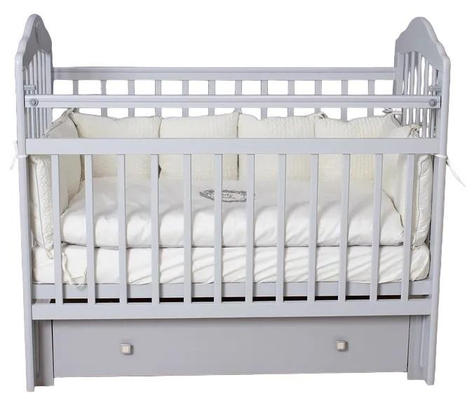 Детская кроватка Incanto Pali (KR-0017/4С) Grey