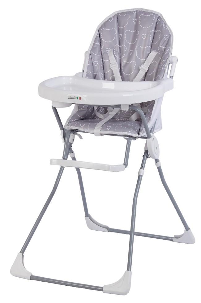 Стул для кормления простой Incanto Egoza (ST-0008/3) Grey