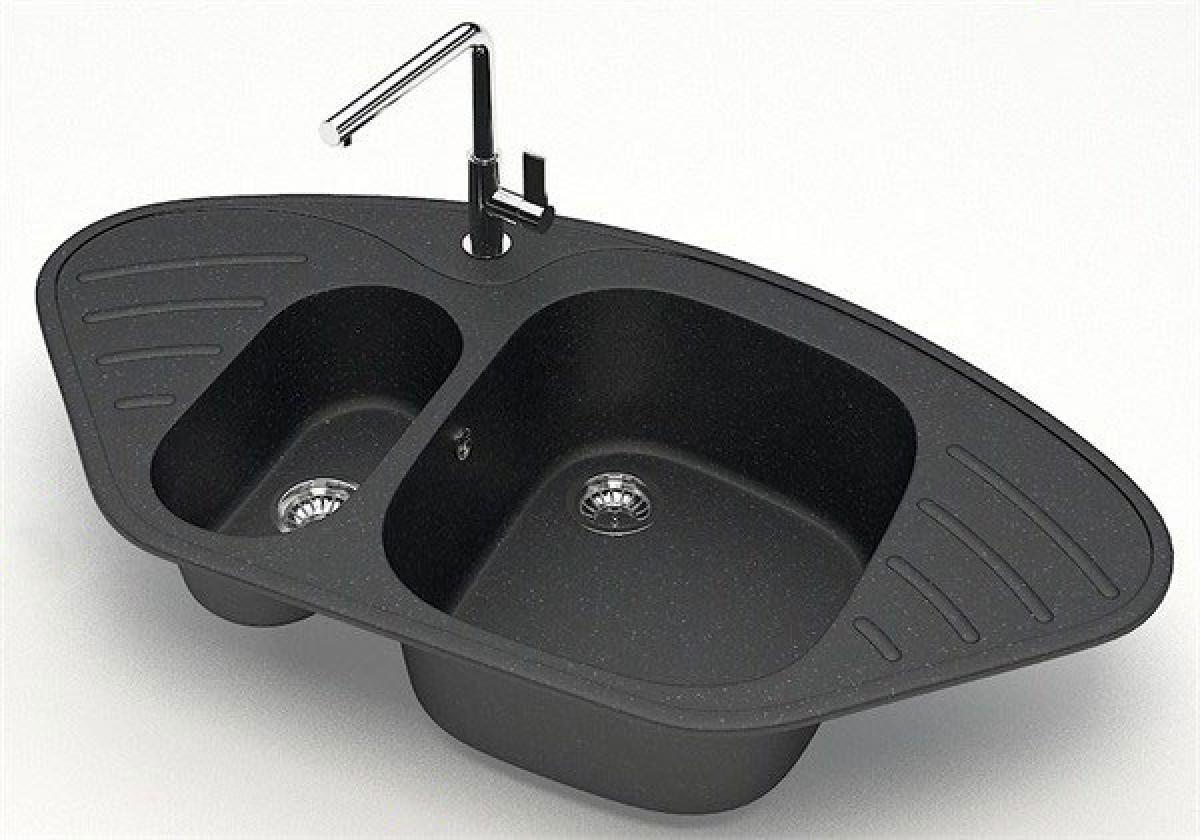 Кухонная мойка Marrbaxx F023Q4 Black Mat