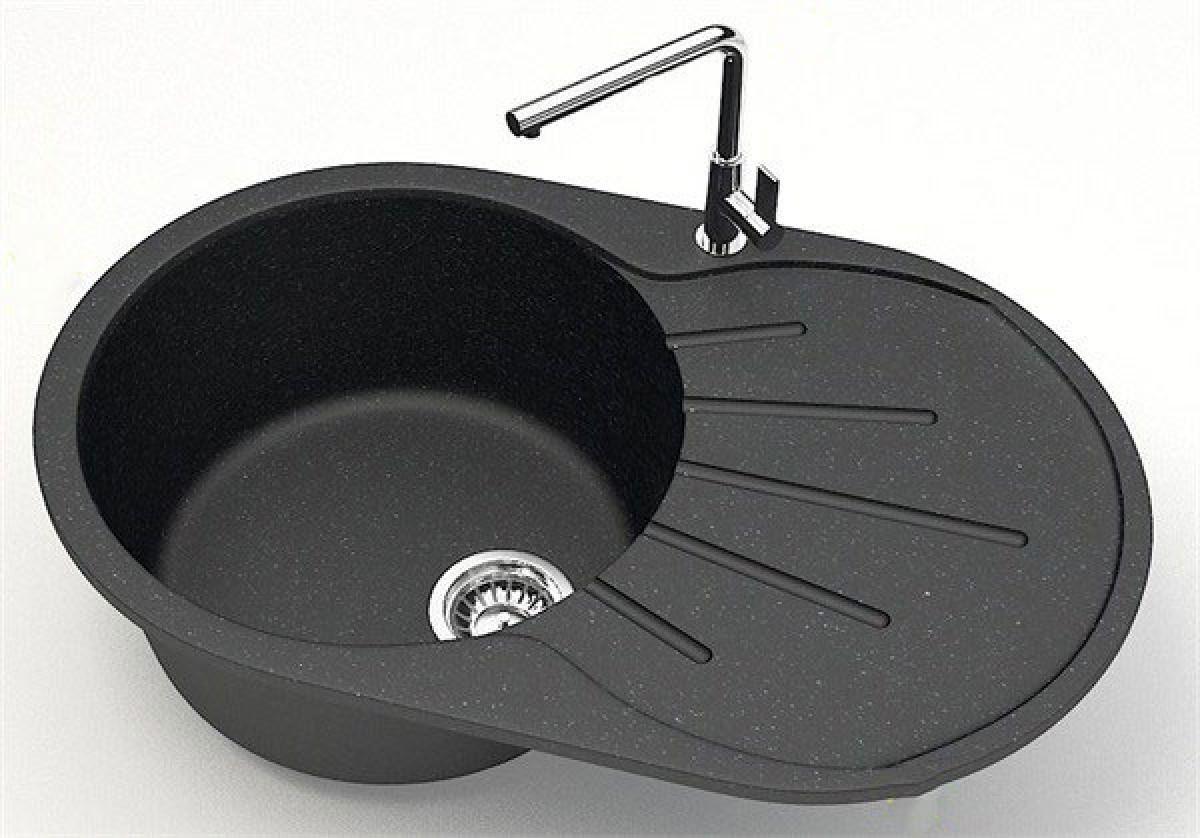 Chiuveta de bucatarie Marrbaxx F110Q4 Black Mat