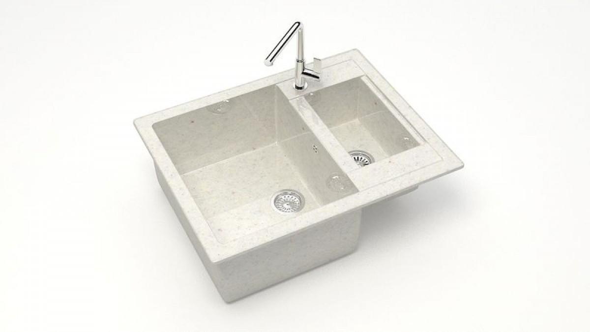 Chiuveta de bucatarie Marrbaxx Z019Q7 Cotton Lucios