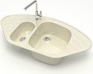 Раковина на кухню Marrbaxx Z023Q2 Beige Lucios