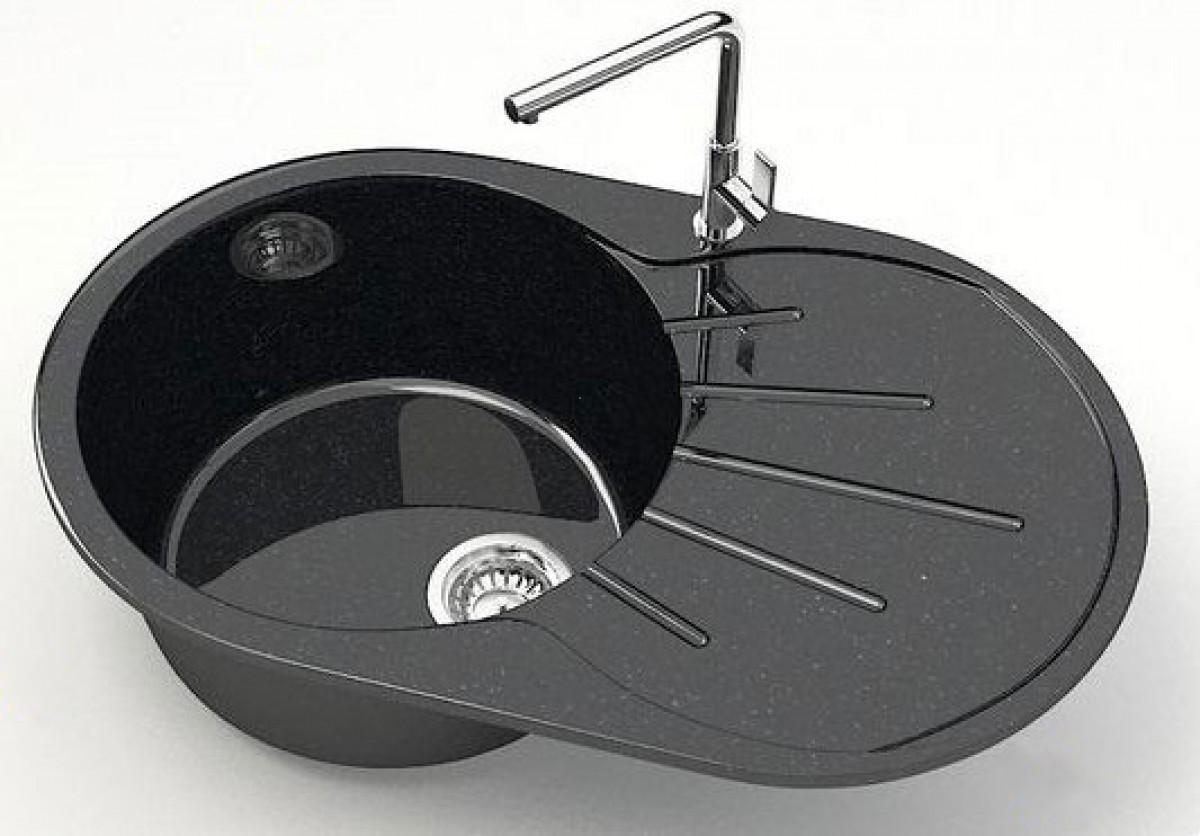 Chiuveta de bucatarie Marrbaxx Z110Q4 Black Lucios