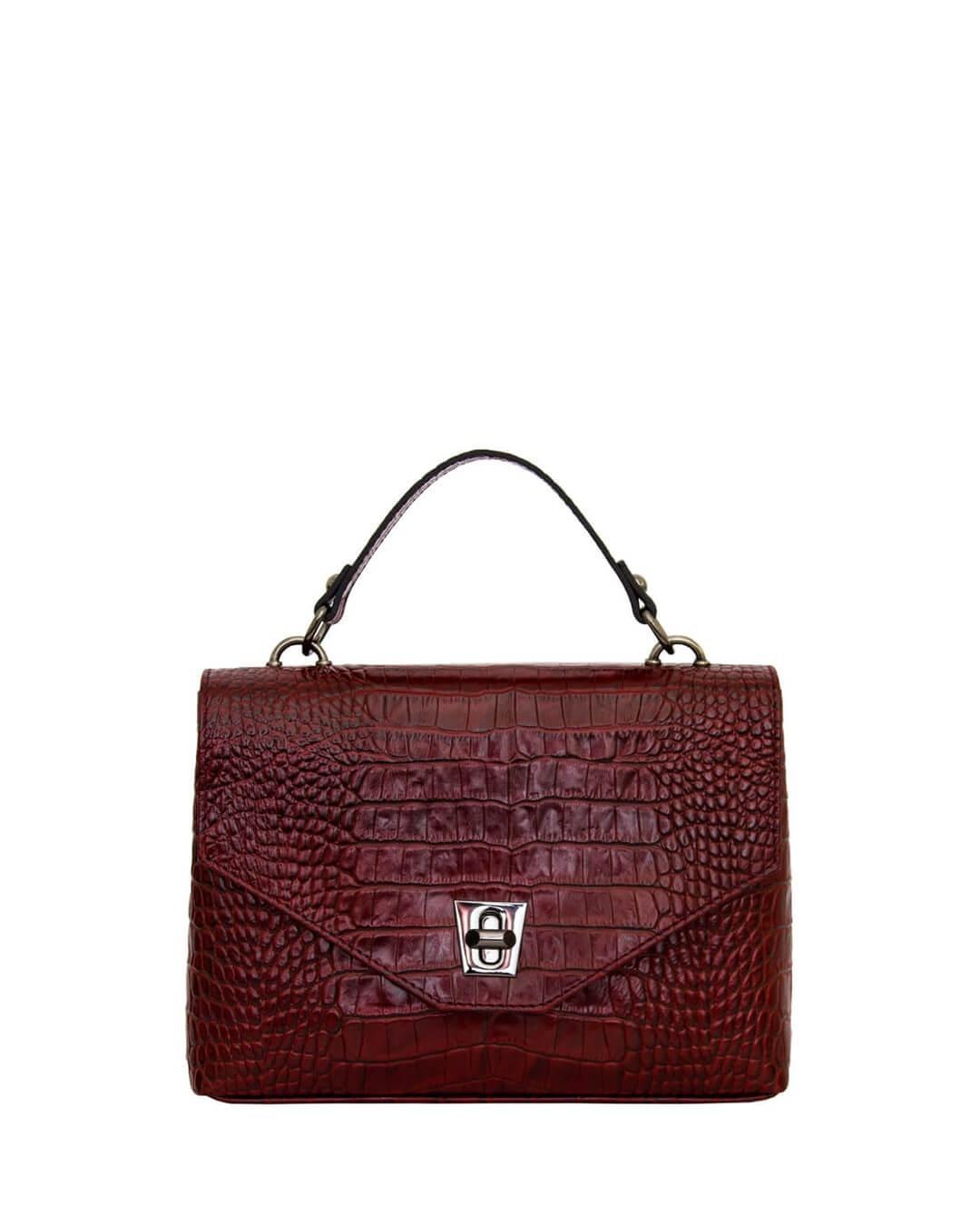 Geanta femei Arillu Taisia 6004N Bordo