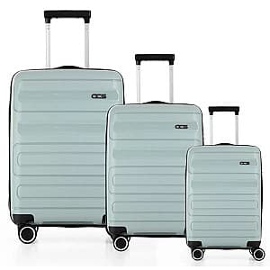 Чемодан CCS 5225 Set Blue