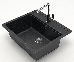 Раковина на кухню Marrbaxx F009Q4 Black Mat
