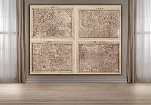 Постер Art.Desig Старинные карты мира 1520-1680_7