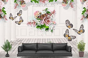 Fototapet 3d Art.Desig Floral tapet_4