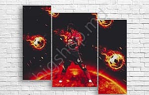 Tablou multicanvas Art.Desig PAUL POGBA, FOTBALIST FRANCEZ MANCHESTER UNITED SOCCER