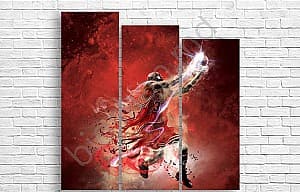 Tablou multicanvas Art.Desig MICHAEL JORDAN, BASCHET NBA