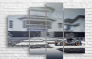 Tablou multicanvas Art.Desig DESENE ANIMATE LEGO MCLAREN SENNA IN VITEZA