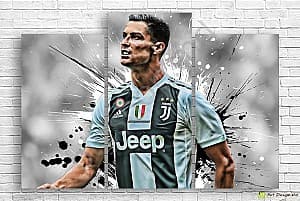 Tablou multicanvas Art.Desig CRISTIANO RONALDO