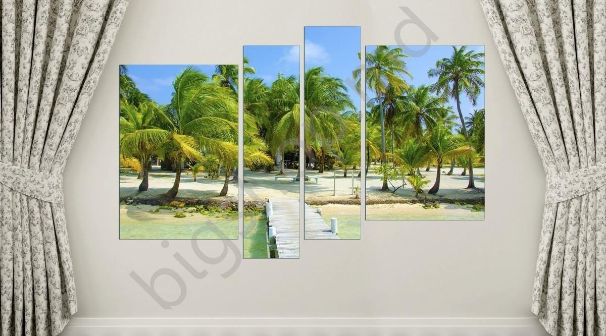 Tablou multicanvas Art.Desig MARE, PLAJA_2