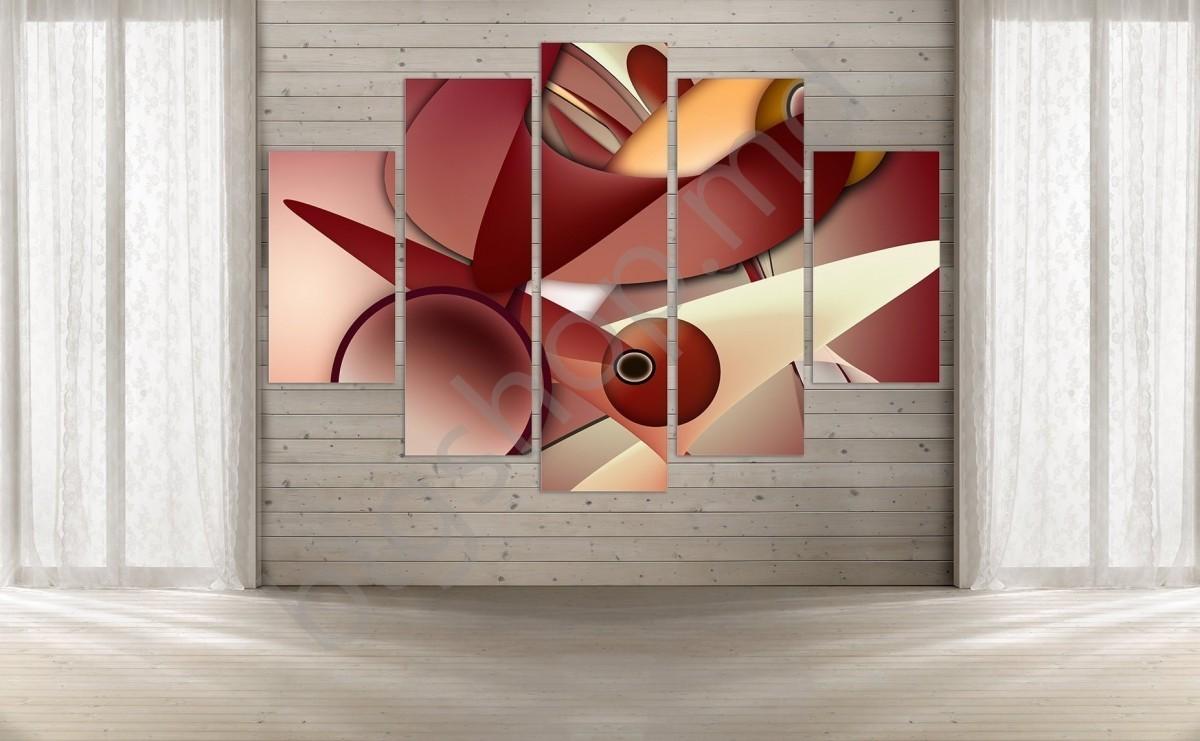 Tablou multicanvas Art.Desig ABSTRACTIE_15