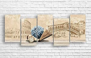 Модульная картина Art.Desig СТАРИННАЯ ИТАЛИЯ_2