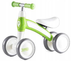 Bicicleta fara pedale QPlay Cutey Green