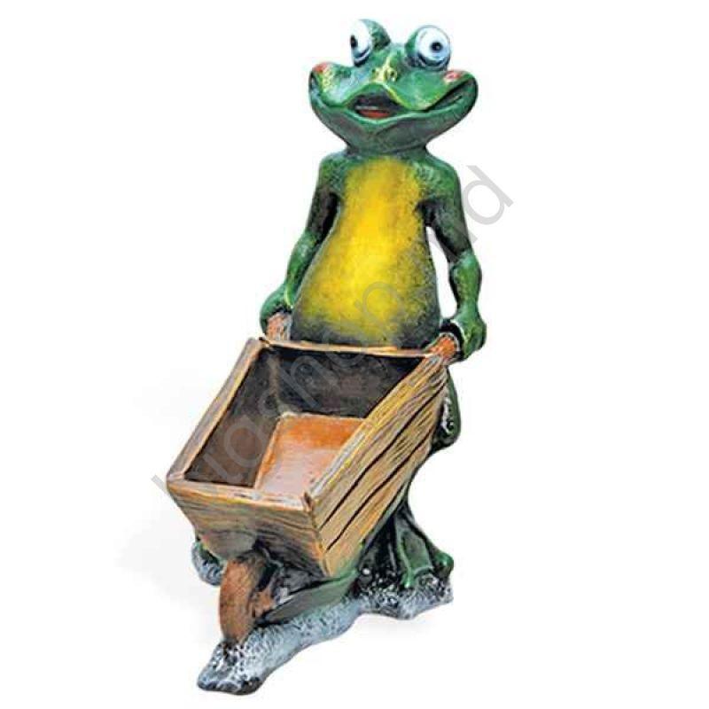 Декоративные украшения Art Figure Лягушка с тачкой (4.114)