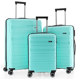 Чемодан CCS 5225 Set Water Green