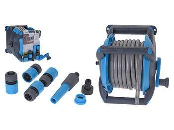 Шланг для полива ProGarden 15м с настенным креплением и набором разъемов