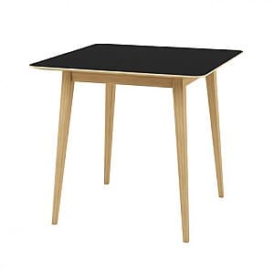 Деревянный стол Vitra TB-08-8080N (800x800x750) Black