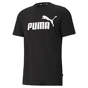 Мужская футболка Puma Ess Logo Tee Black