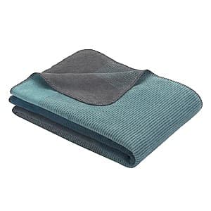 Одеяло IBENA Jacquard Toronto Turquoise/Grey