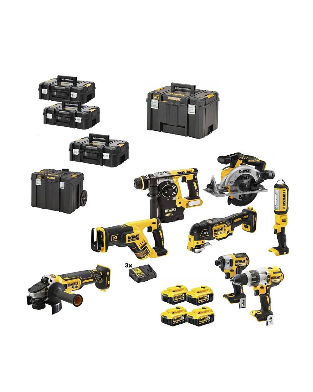 Set de scule electrice Dewalt DCK853P4T