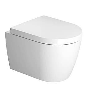 Vas WC Duravit Me by Starck Compact Rimless (45300900A1)